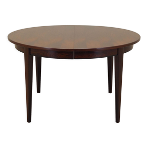 Table ronde en palissandre, - omann