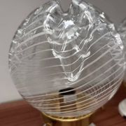 Pair of vintage globe wall lights
