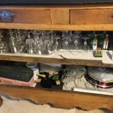 Solid oak country buffet