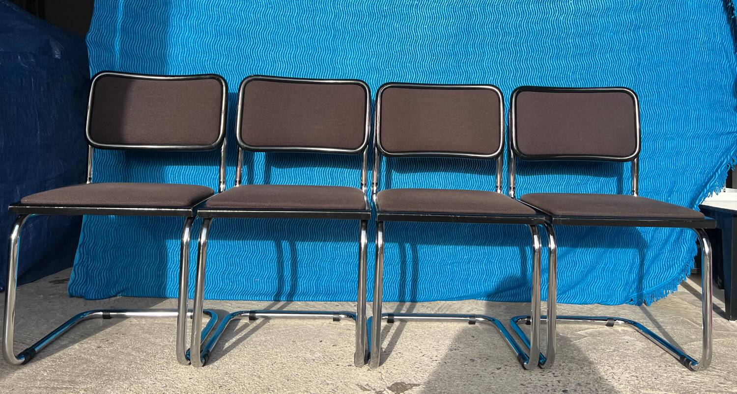 ENSEMBLE DE 4 CHAISES MARCEL BREUER