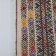 Vintage Turkish Oushak Rug Handwoven 141x356 cm