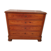 Commode en pitchpin