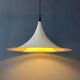 Suspension "witch's hat" white Danish Space Age Mid-Century