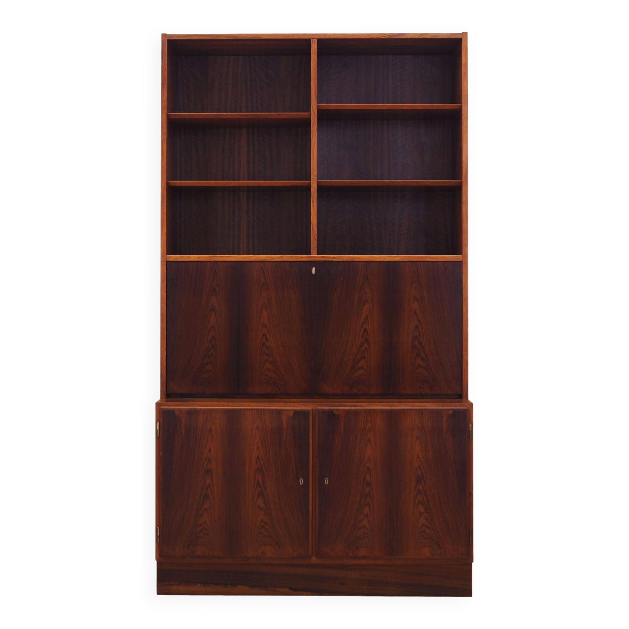 Rosewood bookcase, Danish design, 1970s, production: Hundevad