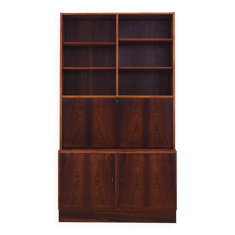 Rosewood bookcase, Danish design, 1970s, production: Hundevad