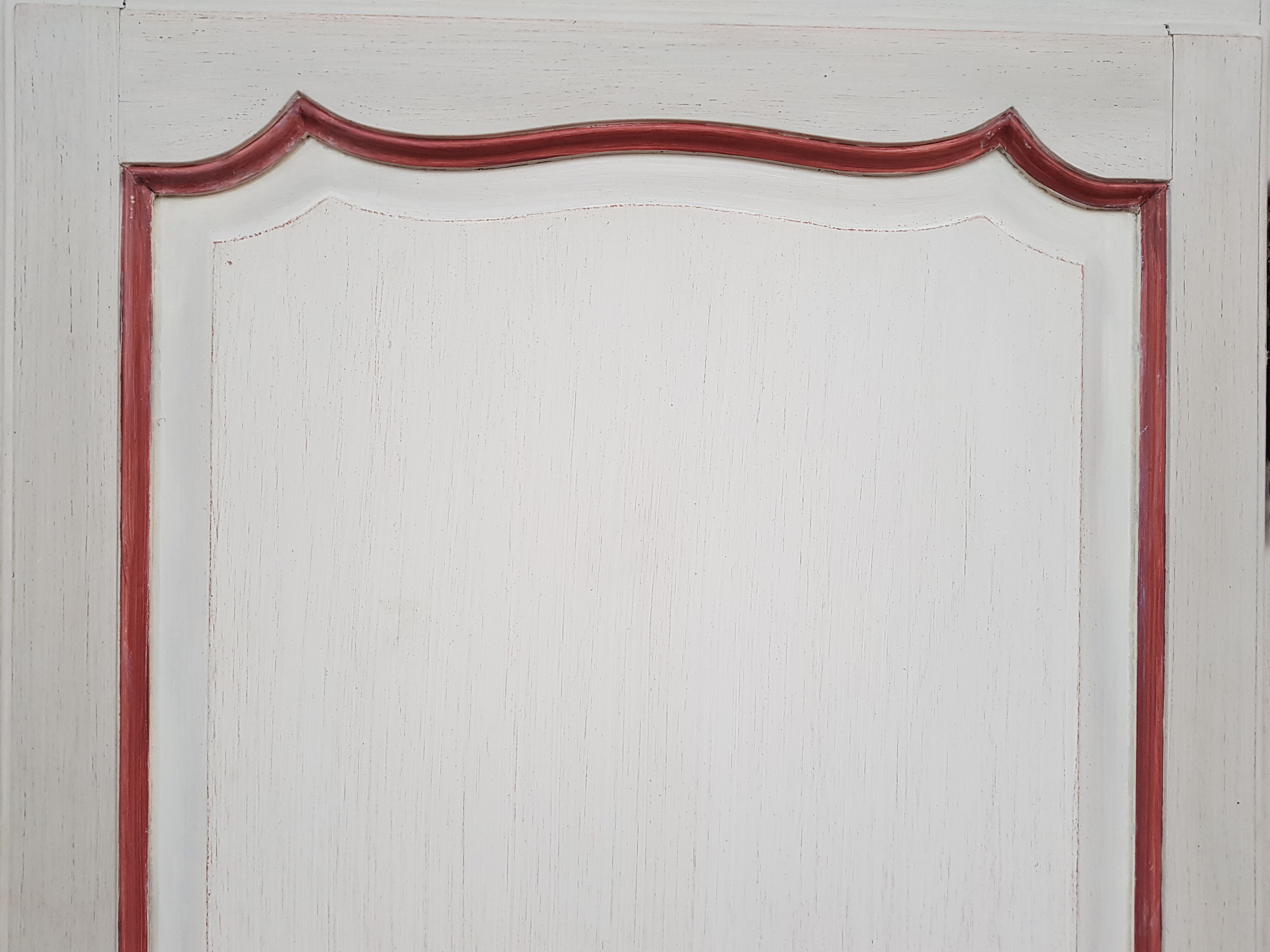 1930s painted cabinet