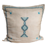 Berber Kerkennah blue cushion