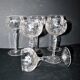 SAINT-LOUIS Balloon Wine Glass ROEMER in cut crystal star 1930 H15.3cm