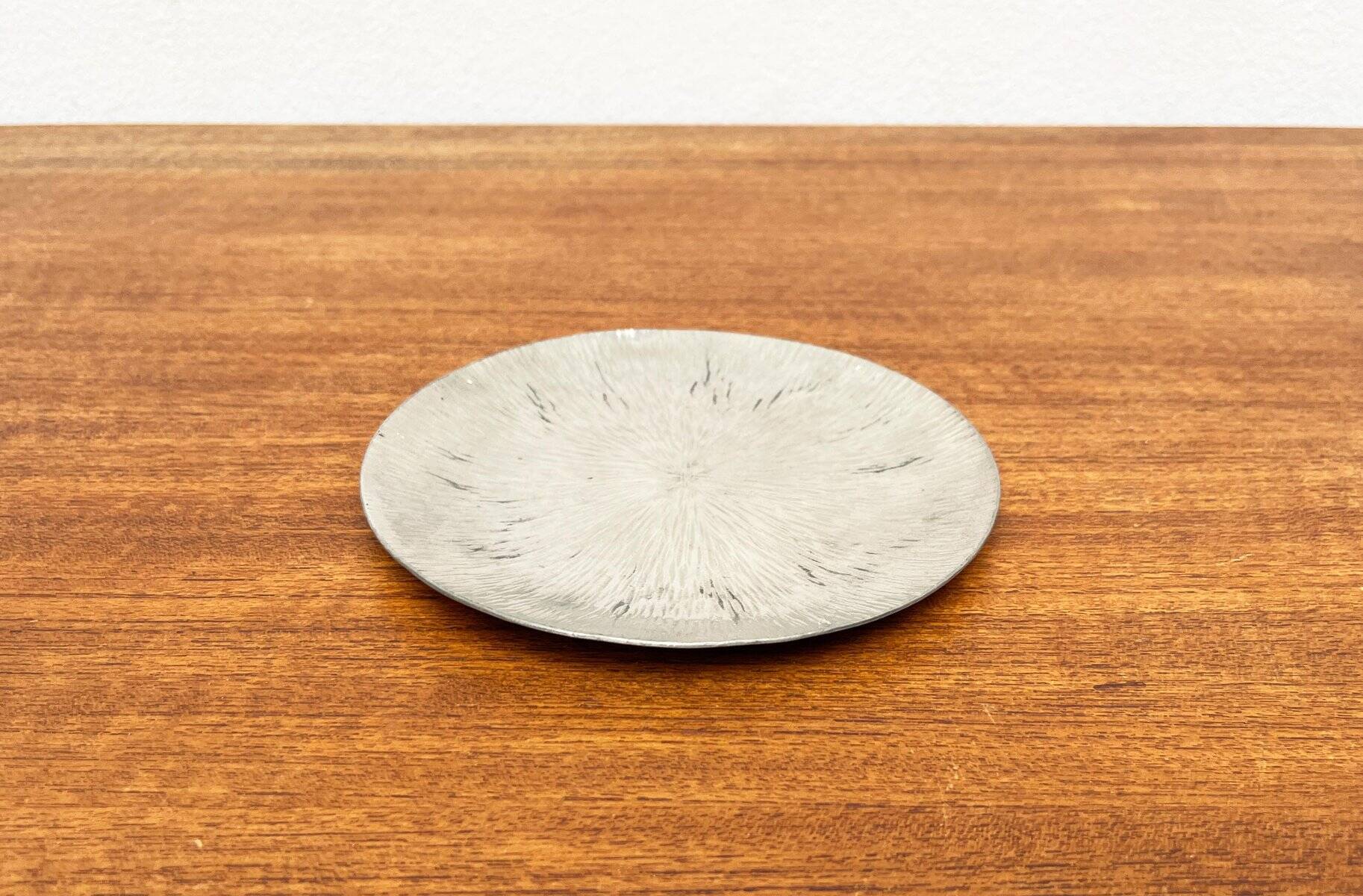 Vintage Swedish Metal Plate from Svensk Tenn