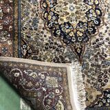 Handmade wool and silk carpet - 2m13 x 1m22