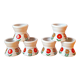 Lot de 6 coquetiers pop 70s