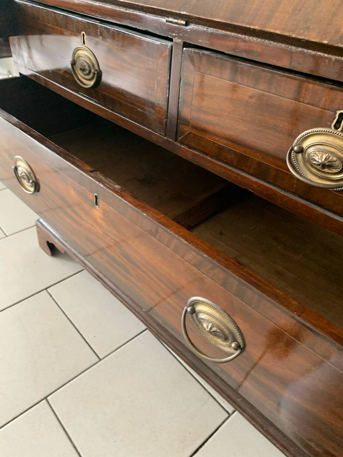 Old English Slope Desk 19th Century