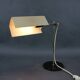 Minimalist chrome table lamp, German, Bauhaus style, 1970s.