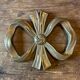 Brass knot table mat