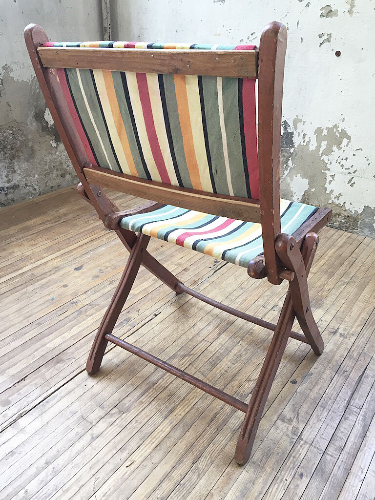 Folding garden chair