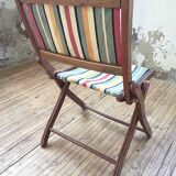 Folding garden chair