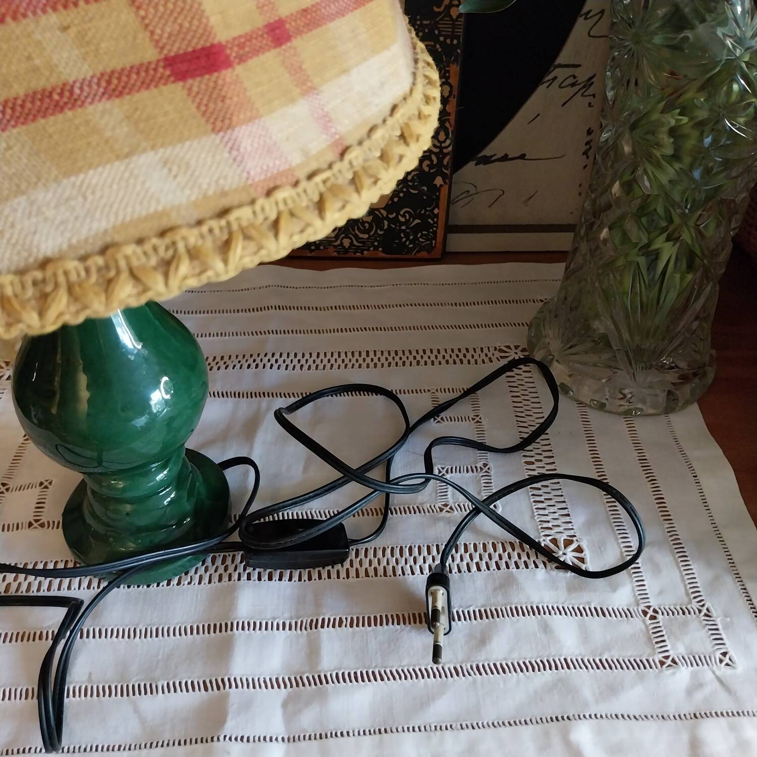 Vintage ceramic table lamp