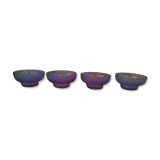 Series of four cups for chandelier