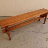 Vintage school bench 1950's