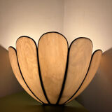 Vintage glass wall lamp
