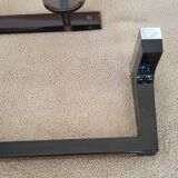Towel rack and vintage bathroom bathrobe holder