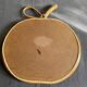 Miroir pomme en rotin & bambou 33x34cm