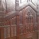 Large sculpted panel façade cathedral Pavia