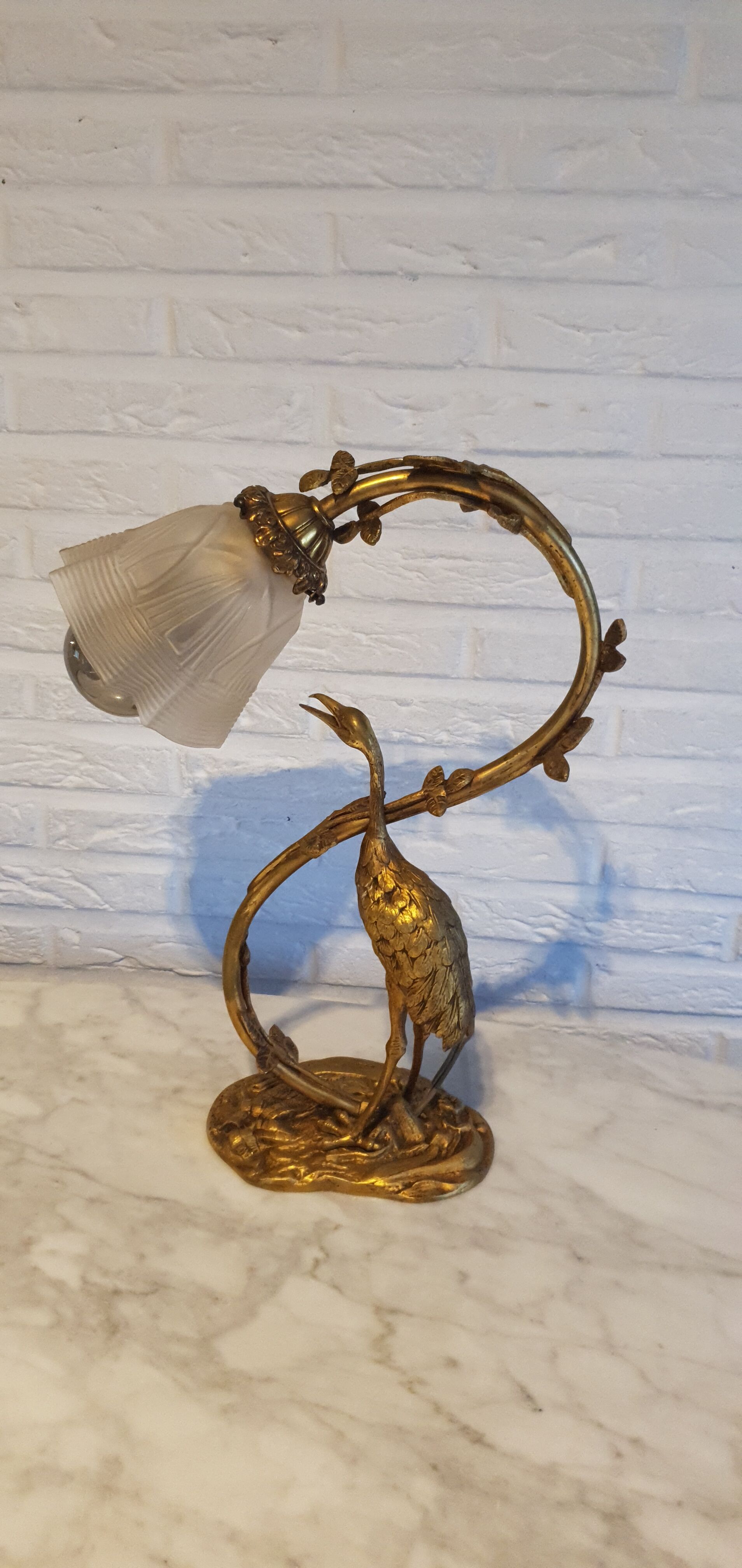 Lampe Muller Frères début XXe France