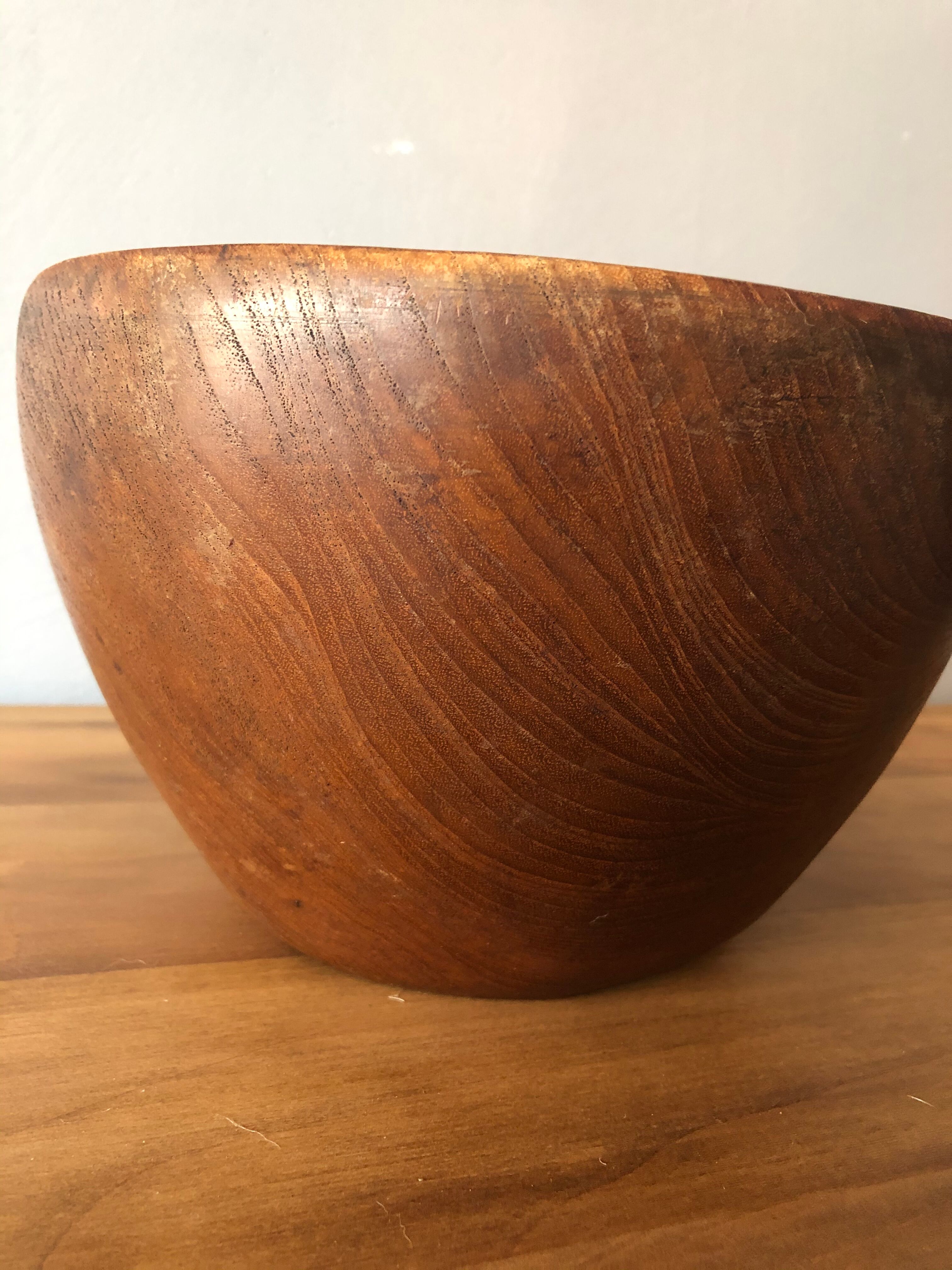 Teak bowl
