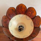 Lampshade suspension flower shape Lotus Plastic color scale