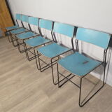 6 Sultana living room chairs by Arrben, Italy, 1970