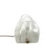 Murano blown shell shaped glass sculptural table lamp, La Murrina Italy 197