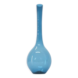 Blue Scandinavian tulip vase 1960