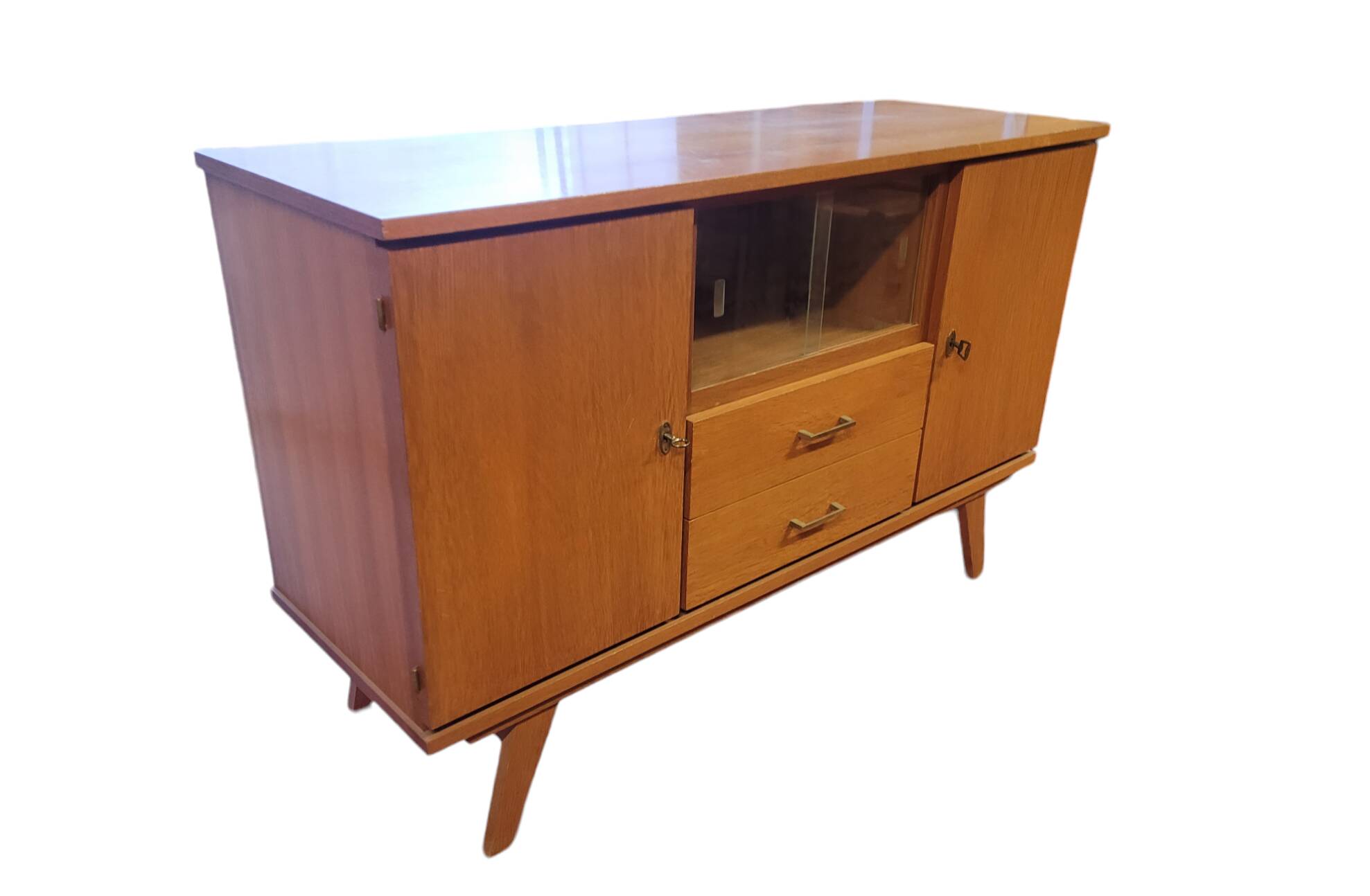 Vintage 60s oak sideboard