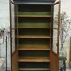 Old library solid oak cabinet curiosity patina shabby gustavien