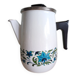 Enamelled teapot