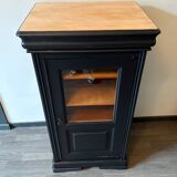 Small black ebony display case