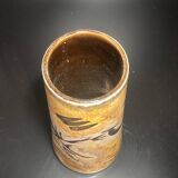 Ceramic vase annotated "lebabel jablat"
