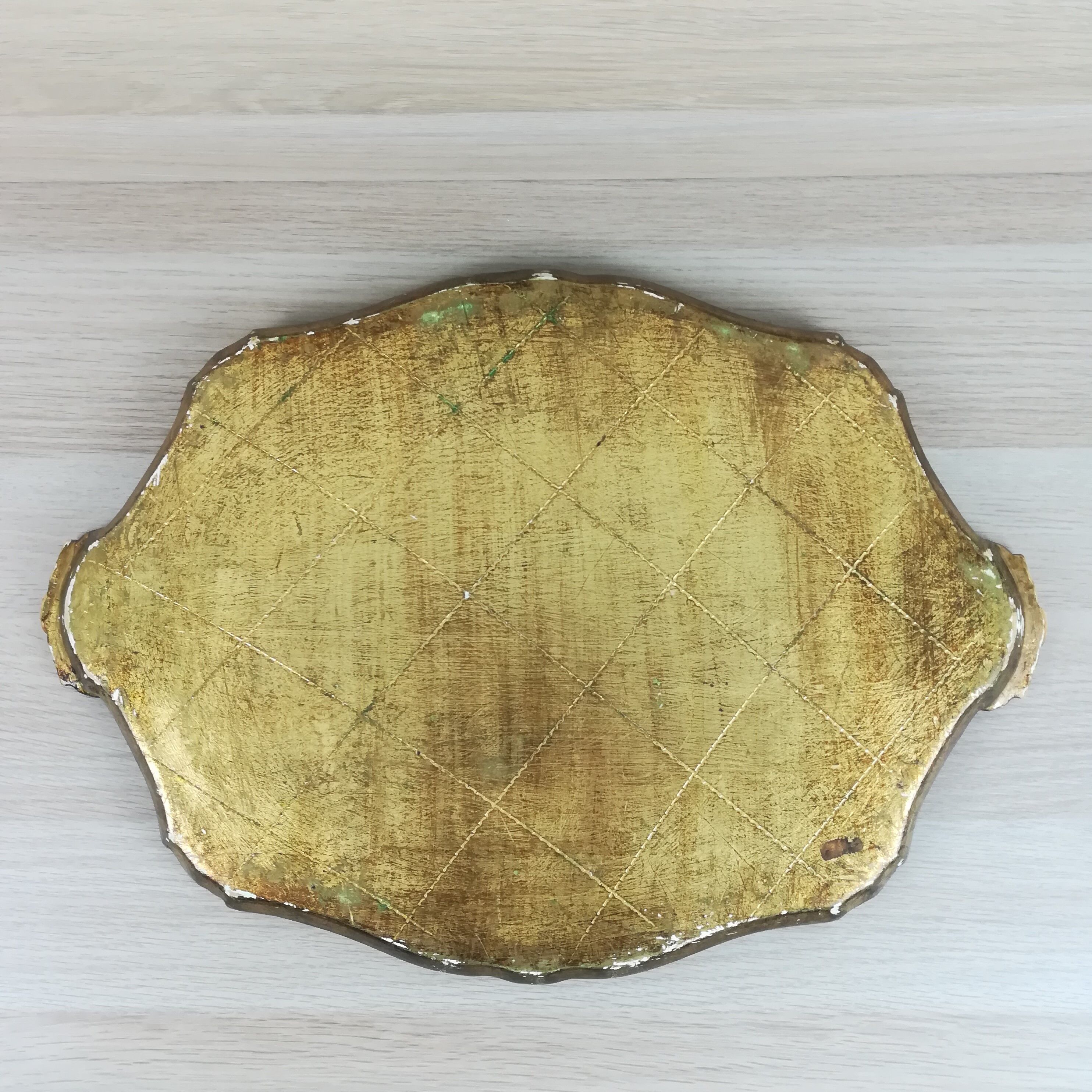 Patinated Florentine plateau