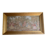 Framed tapestry Louis XV style - day scene