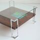 Double tray coffee table Vintage design 1970s