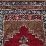 Tapis nuptial Kiz-bergama, Anatolie, Turquie, 108 cm X 163 cm, vers 1920