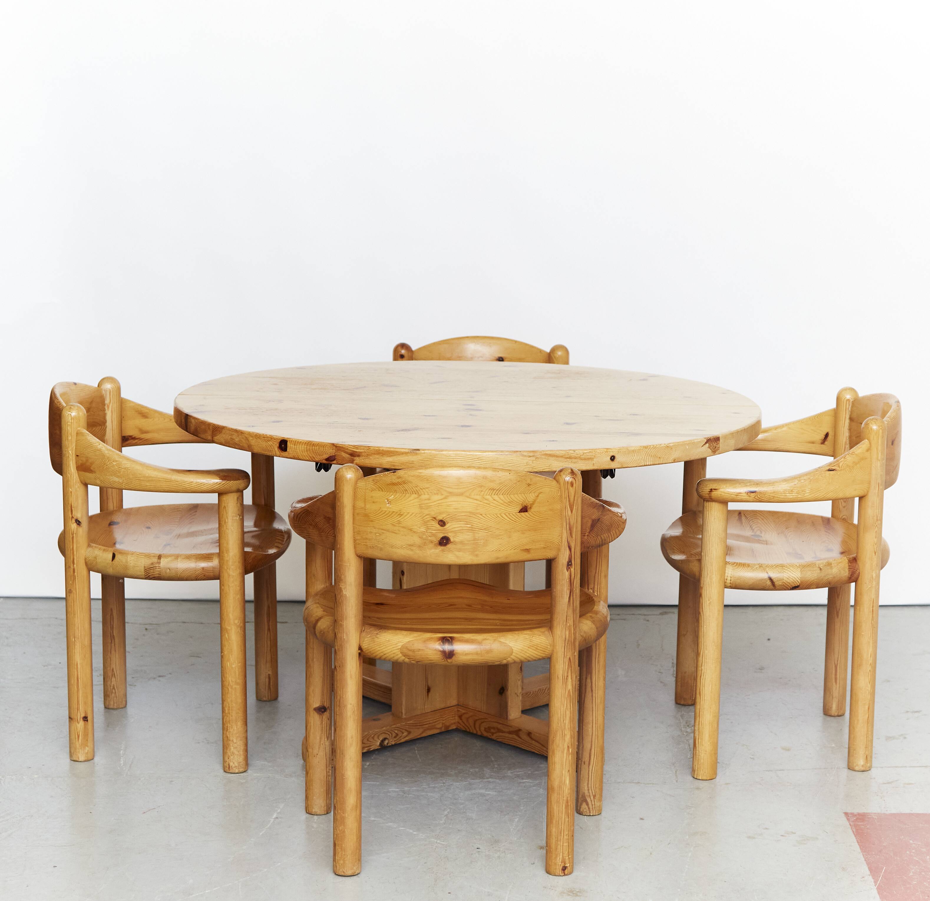 Rainer Daumiller Dining Room Set for Hirtshals Savværk