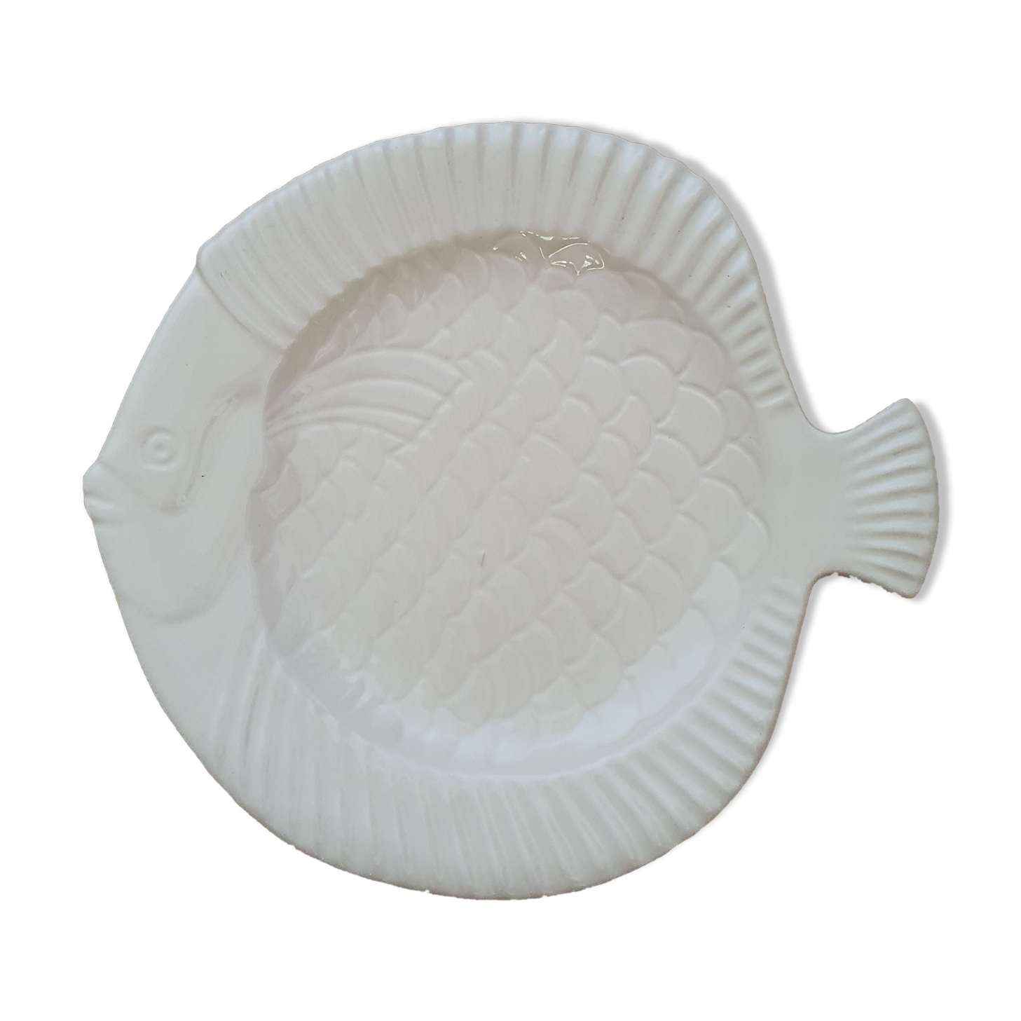 Ceramic dish Poisson Poët Laval