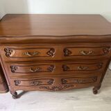 Commode merisier style Louis XV Neuf