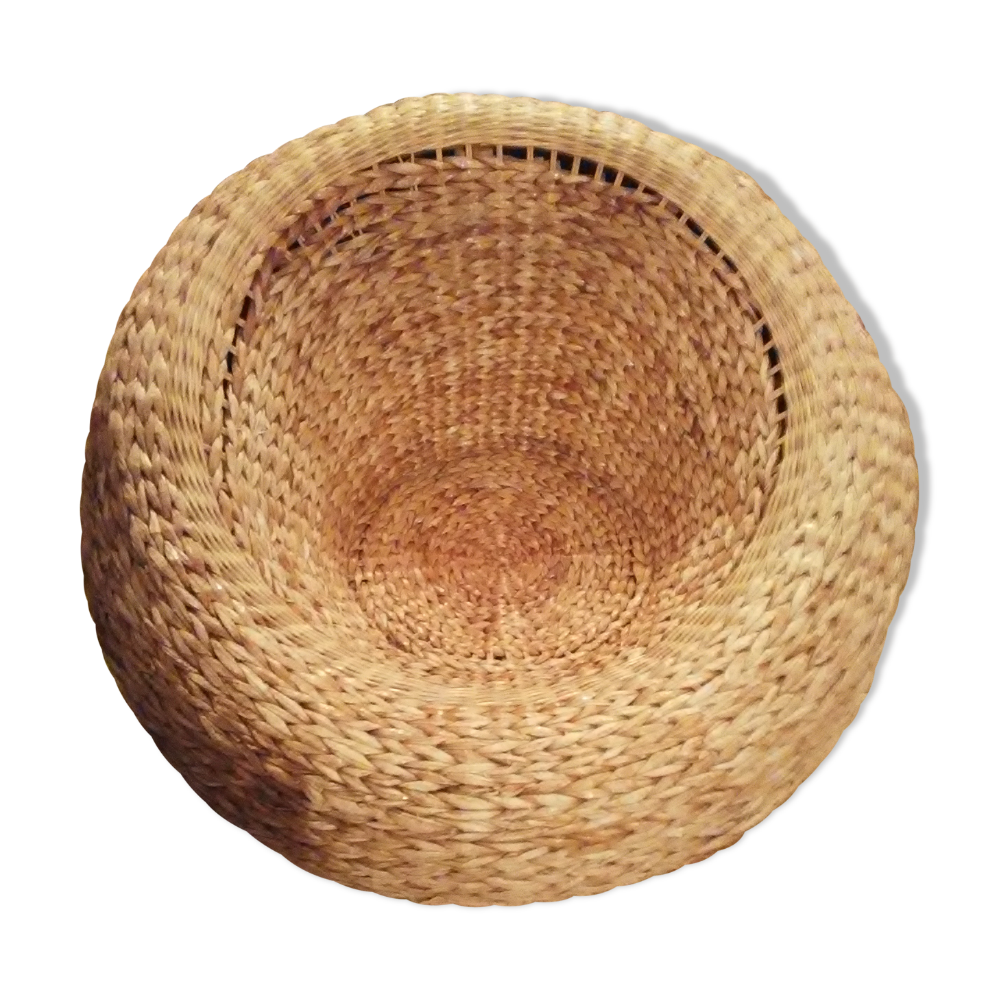 Round outdoor garden chair