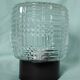 Round glass ceiling light