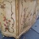 Venetian style lacquered 3-door sideboard