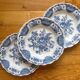 3 assiettes creuses en faïence anglaise Windsor, Ridgway of Staffordshire England