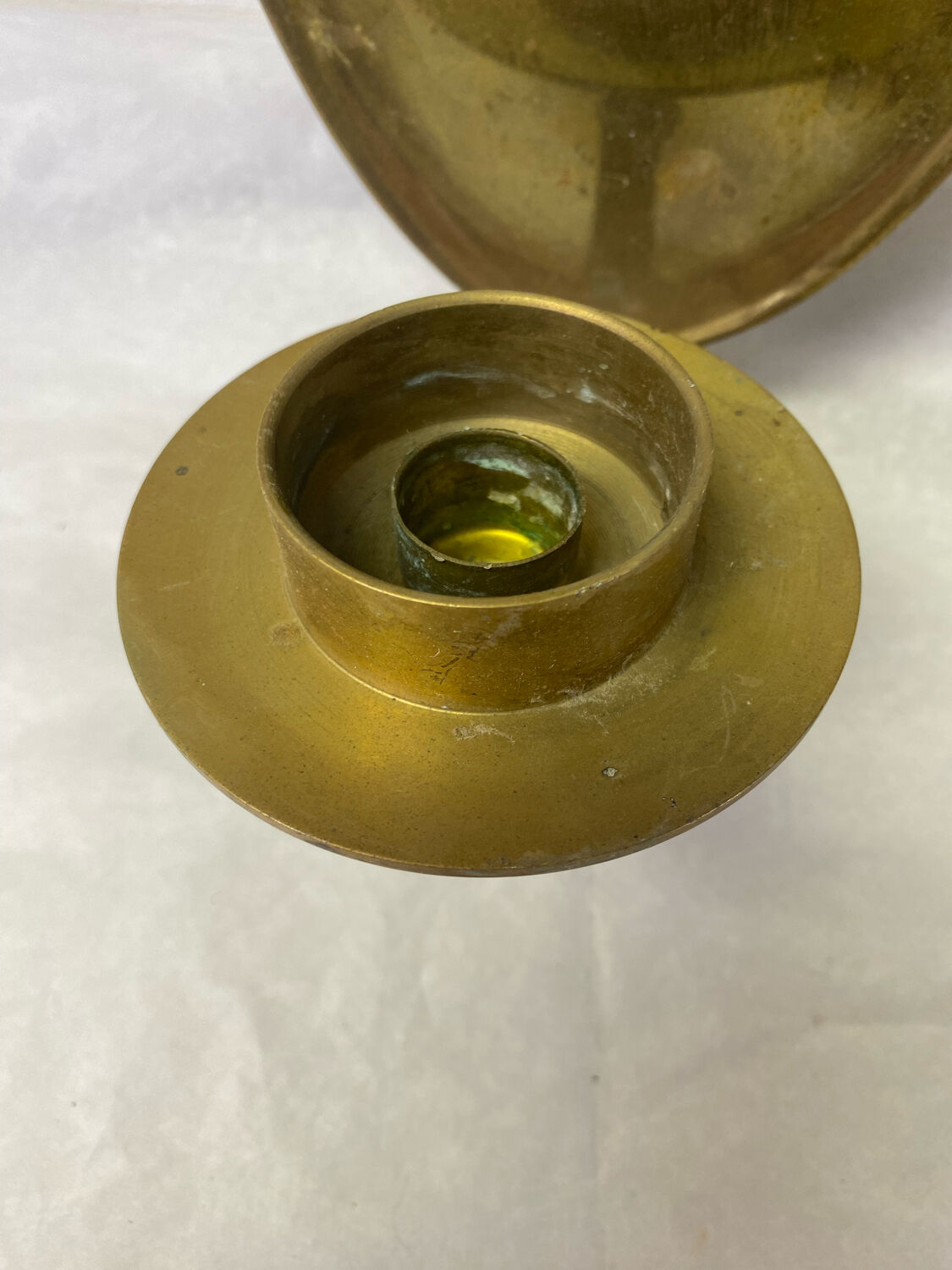 Brass wall holder
